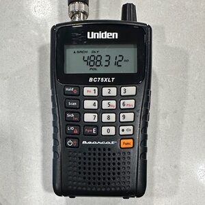 BC75XLT Black Portable Scanner